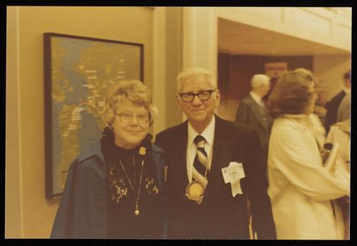 Image of WA and Dorothea at the American College of Surgeons