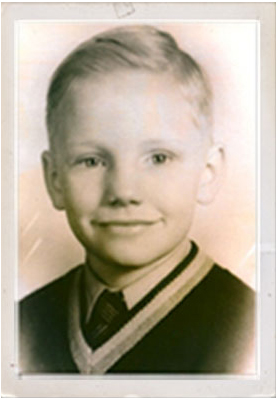 Childhood photo of Neil Armstrong, age 6