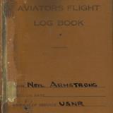 Neil Armstrong&#39;s Aviators Flight Log Book, USNR, 1949