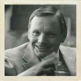 Photo of Neil Armstrong at UC by Peggy Phalange, March 2, 1979. Courtesy of UC Magazine