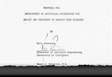 Proposal For Development Of Artificial Oxygenators For Treatment Of Chronic Lung Diseases, 1977