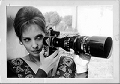 Gina Lollobrigida as a photographer.