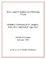 Image for Altemeier article Gram-negative Septicemia